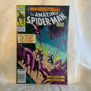 Amazing Spider-Man #372 Marvel 1993 Black Cat Spider Slayers VF
